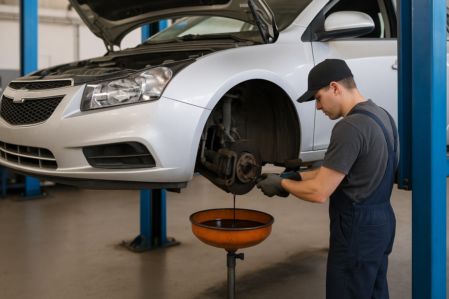 Mechanické práce na vozidle