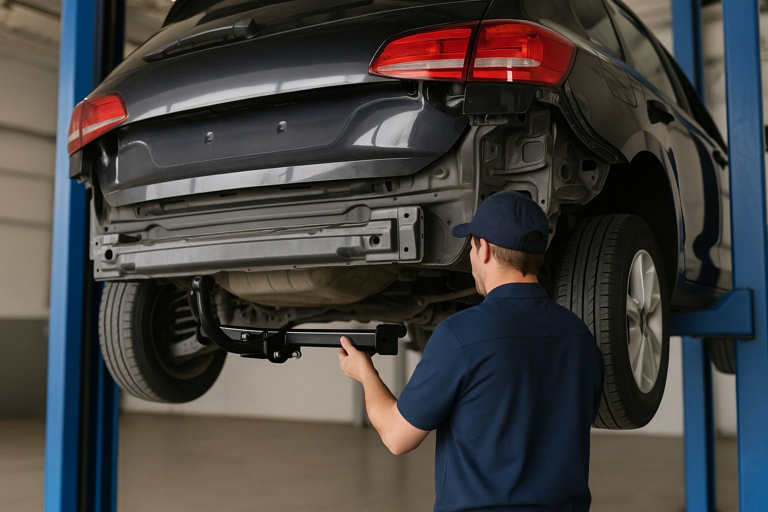 Montáž tažných zařízení