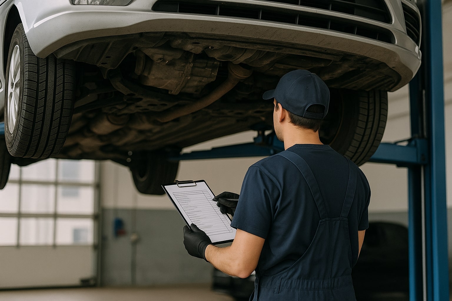 Servisní prohlídka vozidla